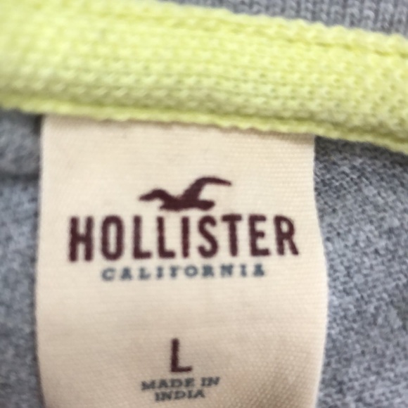 HOLLISTER BOYS POLO CREW TOP - Picture 7 of 8